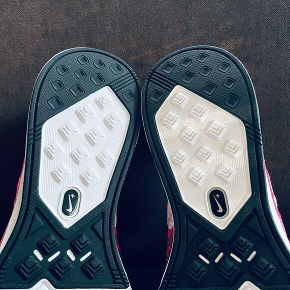 NEW Nike Flyknit Trainer Men's Shoes Flash Pink Grey Charcoal 6.5 US 532984-611 - Picture 12 of 15